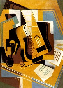 Juan Gris. Free illustration for personal and commercial use.