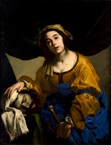 Judith with the Head of Holofernes (Bernardo Cavallino) - Nationalmuseum - 19074