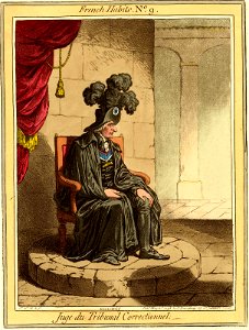 Juge du Tribunal Correctionel. (BM 1868,0808.6736)