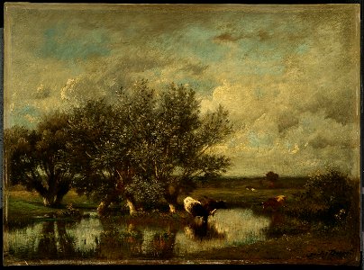 Jules Dupré - Watering Place - 23.510 - Museum of Fine Arts