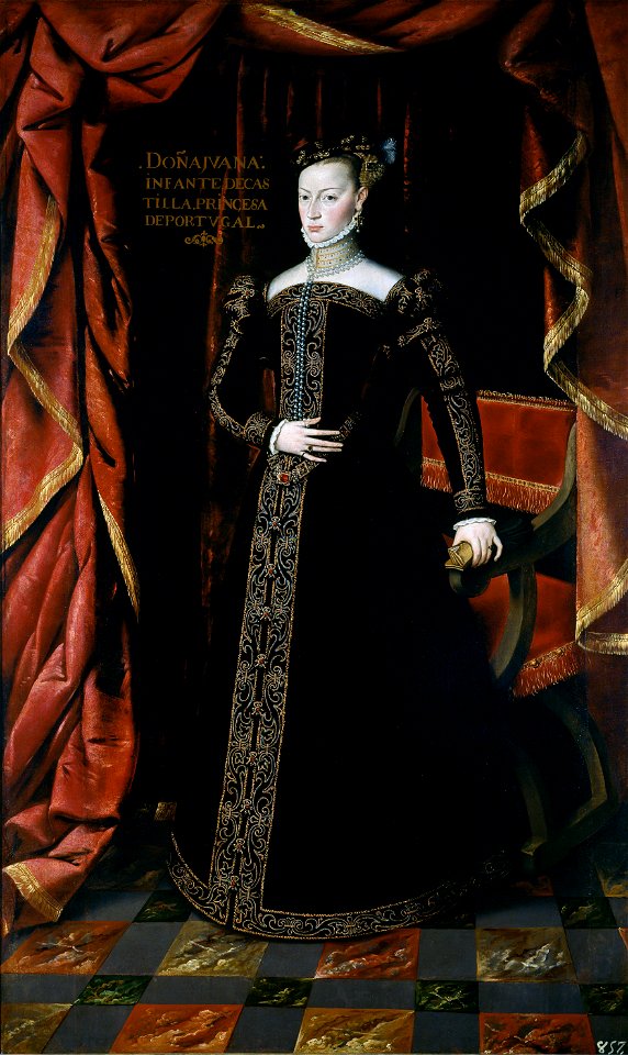 Juana de Austria, por Juan Pantoja de la Cruz