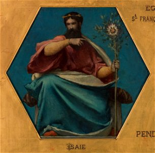 Jules Elie Delaunay - Esquisse pour l'église Saint François Xavier , Isaïe - PPP4557 - Musée des Beaux-Arts de la ville de Paris
