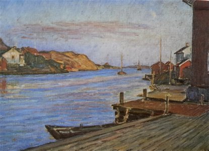 Julafton i sundet x Karl Nordström