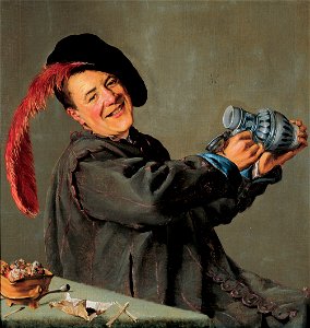 Judith Leyster Jolly Toper. Free illustration for personal and commercial use.