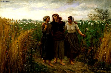 Jules Breton, 1871 - Le retour des champs