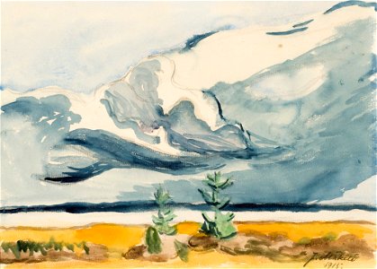 Juho Mäkelä - Autumn Clouds - A II 1119 - Finnish National Gallery