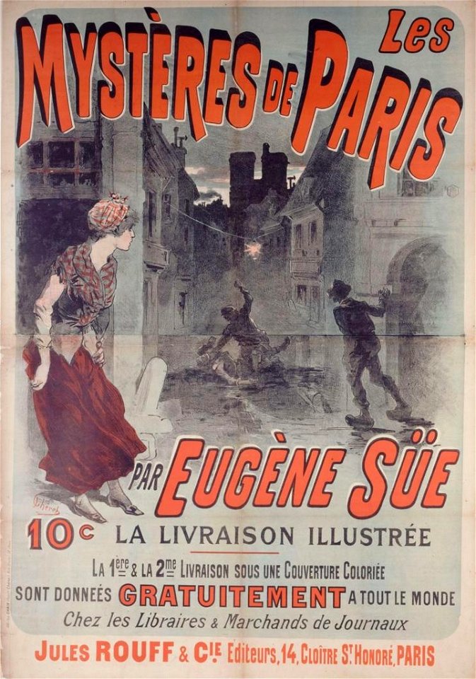 Jules Chéret - Les Mystères de Paris