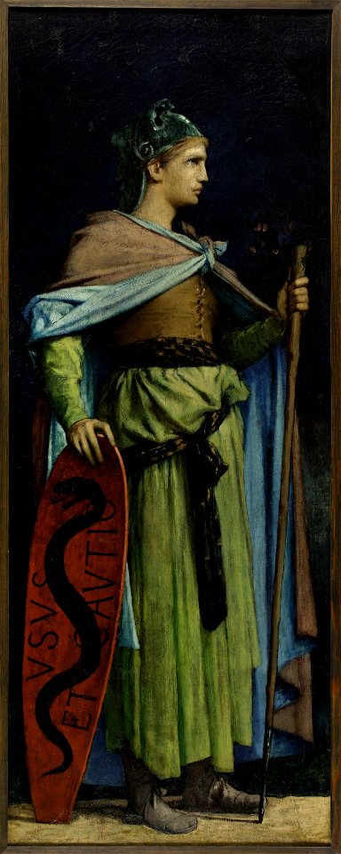 Jules Elie Delaunay - Le Droit Coutumier - PPP4829 - Musée des Beaux-Arts de la ville de Paris