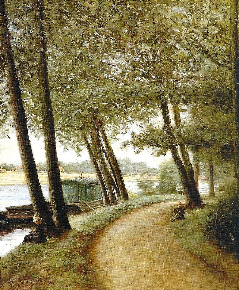 Jules Ballá - Bords de la Seine