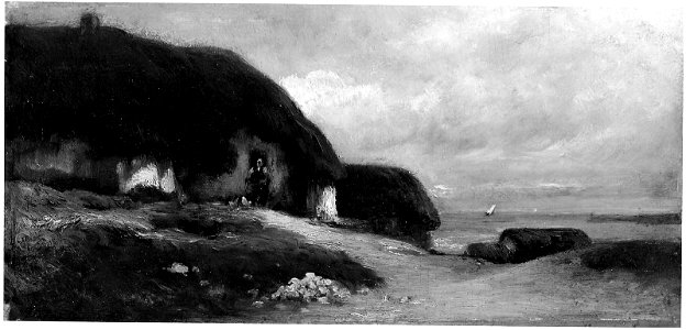 Jules Dupré - Cottages by the Sea - 19.116 - Museum of Fine Arts