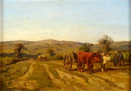 Jules Jacques Veyrassat Bei der Feldarbeit