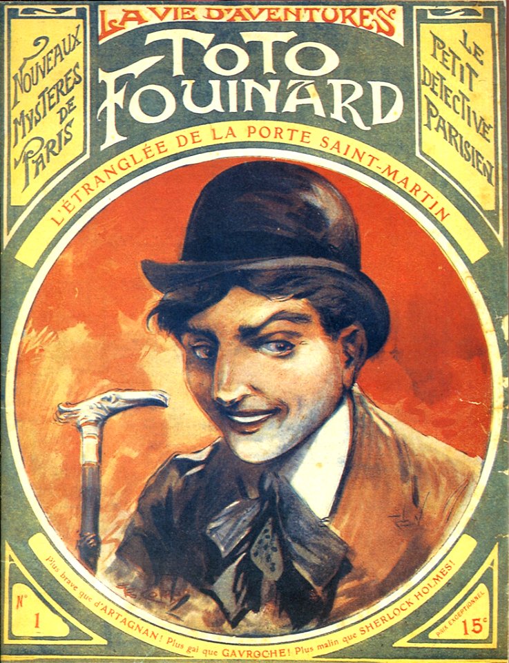 Jules Lermina - Toto Fouinard n°1 - illustration de Georges Conrad (1874-1936)