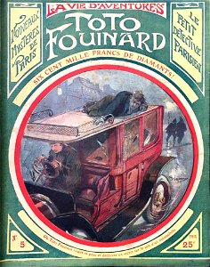 Jules Lermina - Toto Fouinard n°5 - illustration de Georges Conrad