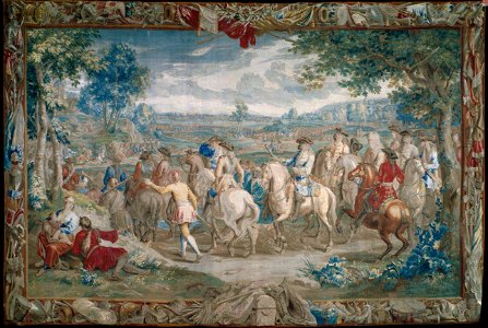 Judocus de Vos, Philipp De Hondt - The March; The Art of War