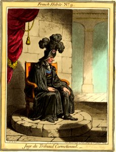 Juge du Tribunal Correctionel. (BM 1851,0901.912)