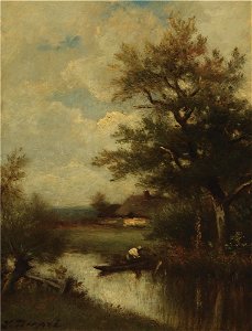 Jules Dupré - Le retour du pêcheur