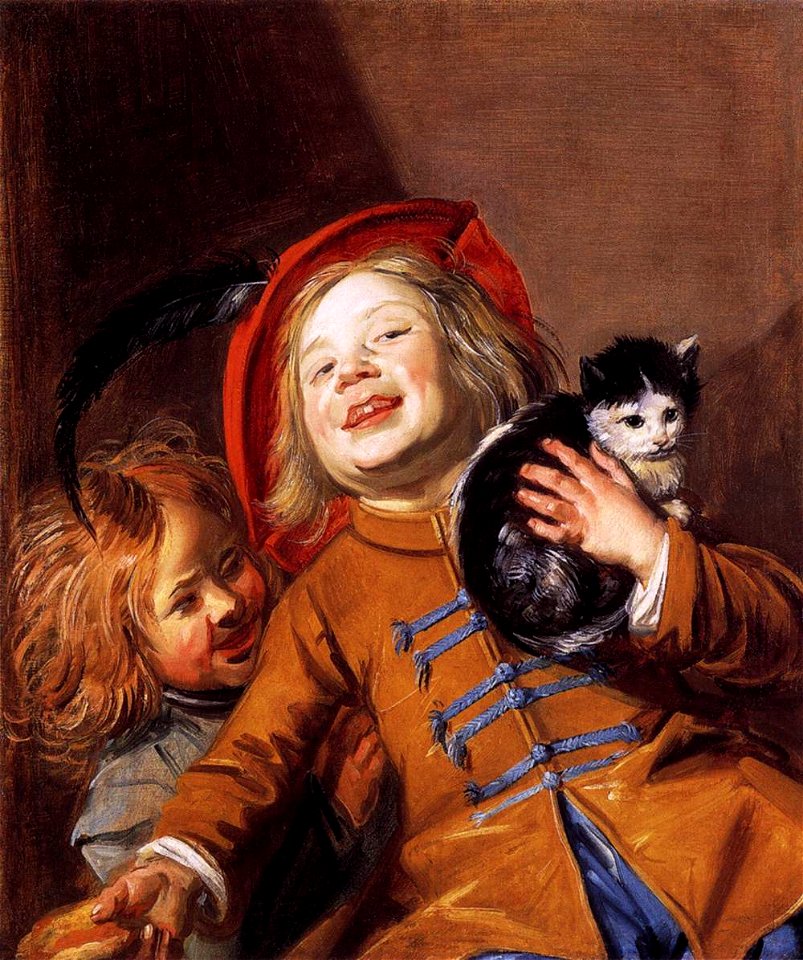 Judith Leyster - Two Children with a Cat - WGA12955
