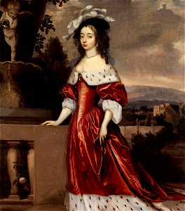 Jugendbildnis der Prinzessin Henriette Katharina von Nassau-Oranien (Mytens)
