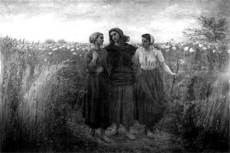 Jules Adolphe Aimé Louis Breton - Returning from the Fields - Walters 3758 (2)