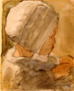 Juho Mäkelä - Lapsi - A II 1441 - Finnish National Gallery