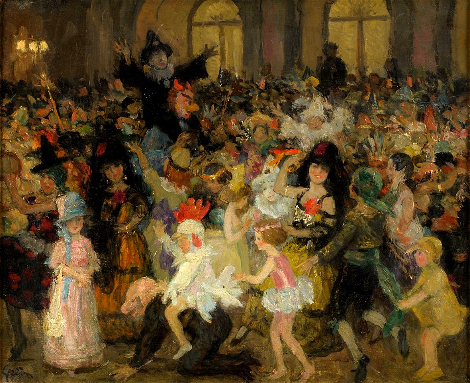 Jules Alexandre Grün Maskenball