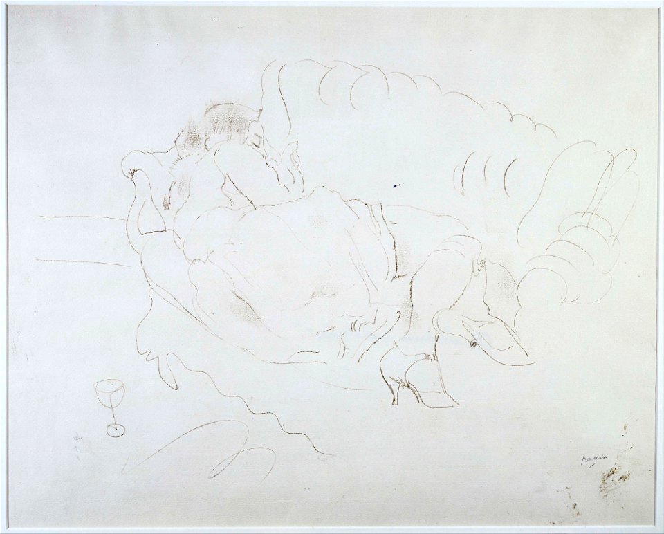 Jules Pascin - Americaine Endormie - Google Art Project