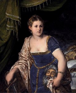 Judith with the head of Holofernes by Lambert Sustris