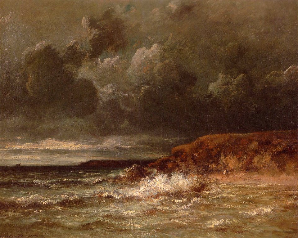 Jules Dupré - Paysage marin (1870)
