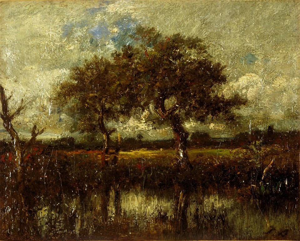 Jules Dupré - Sans titre (Paysage)