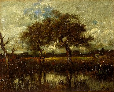 Jules Dupré - Sans titre (Paysage)