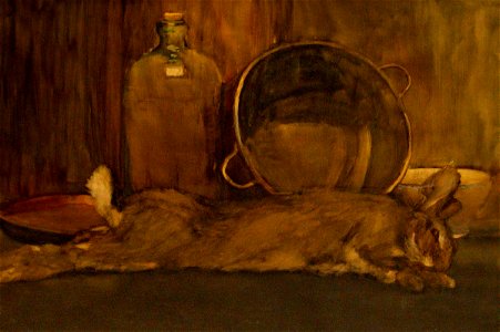 Julian Alden Weir - Still Life with Rabbit - 1927.1881.1 - Reading Public Museum