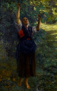 Jules Breton - Cueilleuse de figues