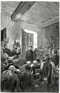 Jules Férat - L' espion Hubert - illustration from Choses vues