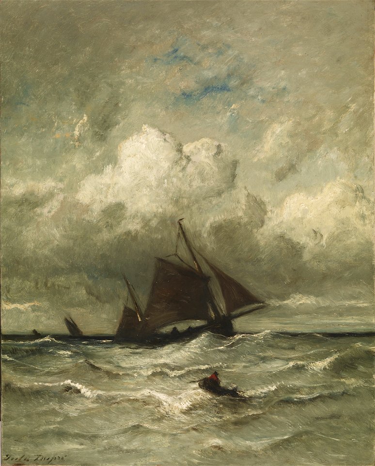 Jules Dupré - At Sea - Walters 37135