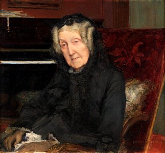 Jules Bastien-Lepage - Portrait of Madame Waskiewicz - NM 7349 - Nationalmuseum