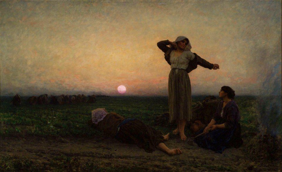 Jules-Adolphe Breton - Le Soir - Arnot Art Museum