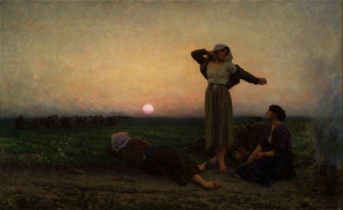 Jules-Adolphe Breton - Le Soir - Arnot Art Museum