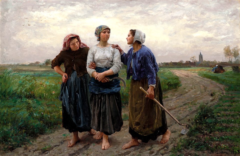 Jules breton les amies)