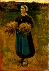 Jules Breton - The Gleaner - 79.209 - Museum of Fine Arts