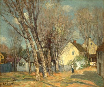 Julian Alden Weir - Windham Village - 25-1915 - Saint Louis Art Museum