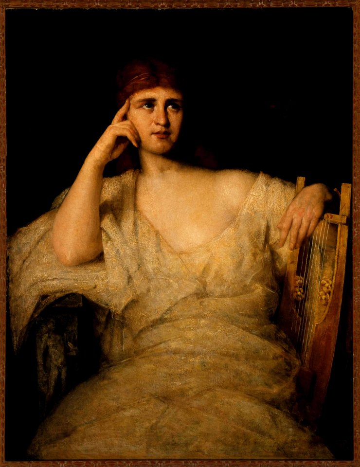 Julian Alden Weir - The Muse of Music 2012 NYR 02576 0160