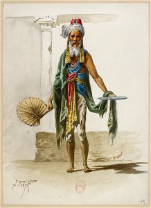Jules Massenet - Le roi de Lahore - costume design by Eugène Lacoste 49 - 49. -Costume-