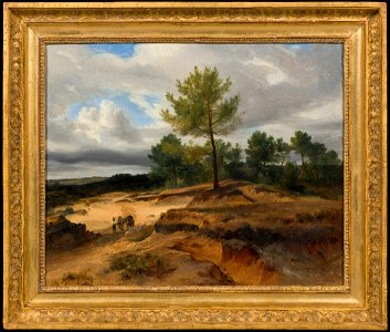 Jules Coignet - Landscape with Sandpit in the Fontainebleau Forest - NM 7532 - Nationalmuseum