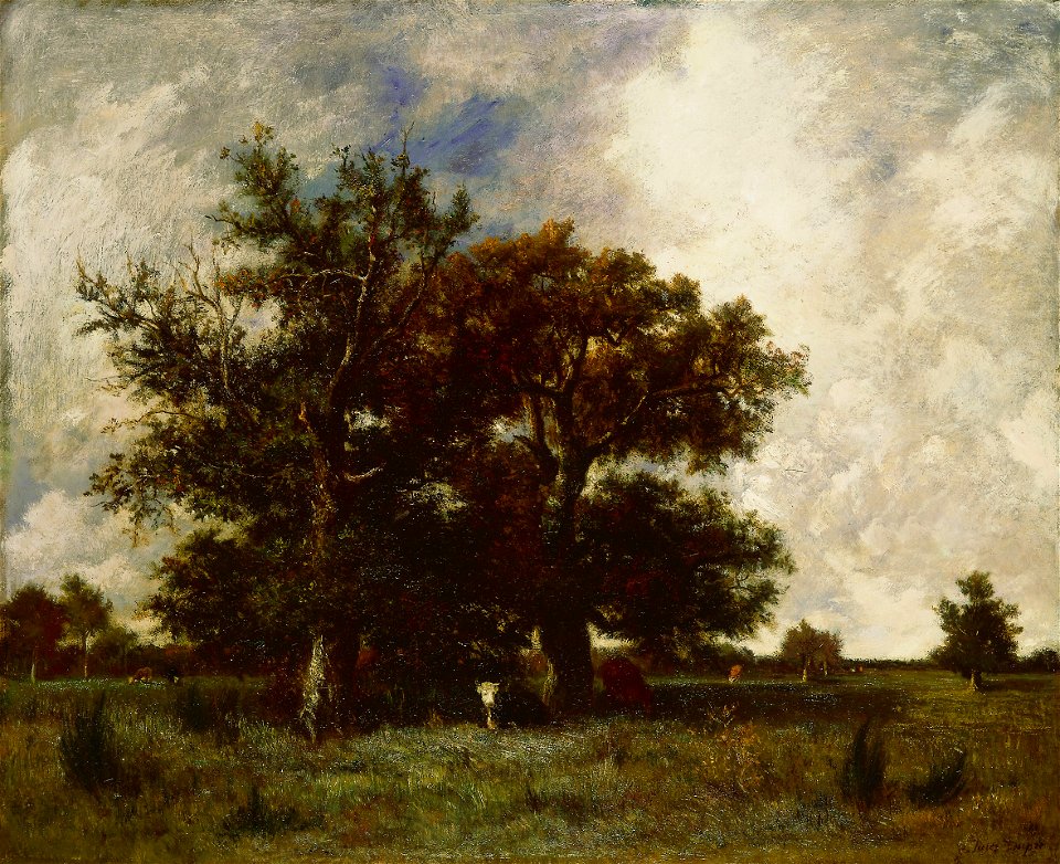 Jules Dupré - Fontainebleau chênes - 19.5 - Minneapolis Institute of Arts