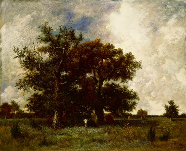 Jules Dupré - Fontainebleau chênes - 19.5 - Minneapolis Institute of Arts