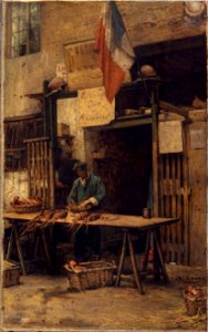 Jules Richomme - La Cour du Heaume, rue Pirouette - P294BIS - Musée Carnavalet