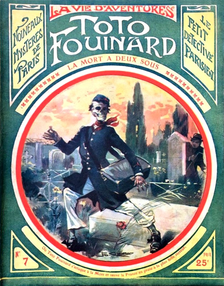 Jules Lermina - Toto Fouinard n°7 - illustration de Georges Conrad ...