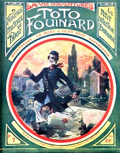 Jules Lermina - Toto Fouinard n°7 - illustration de Georges Conrad