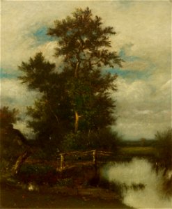 Jules Dupré Eiche am Weiher c1855-60.jp
