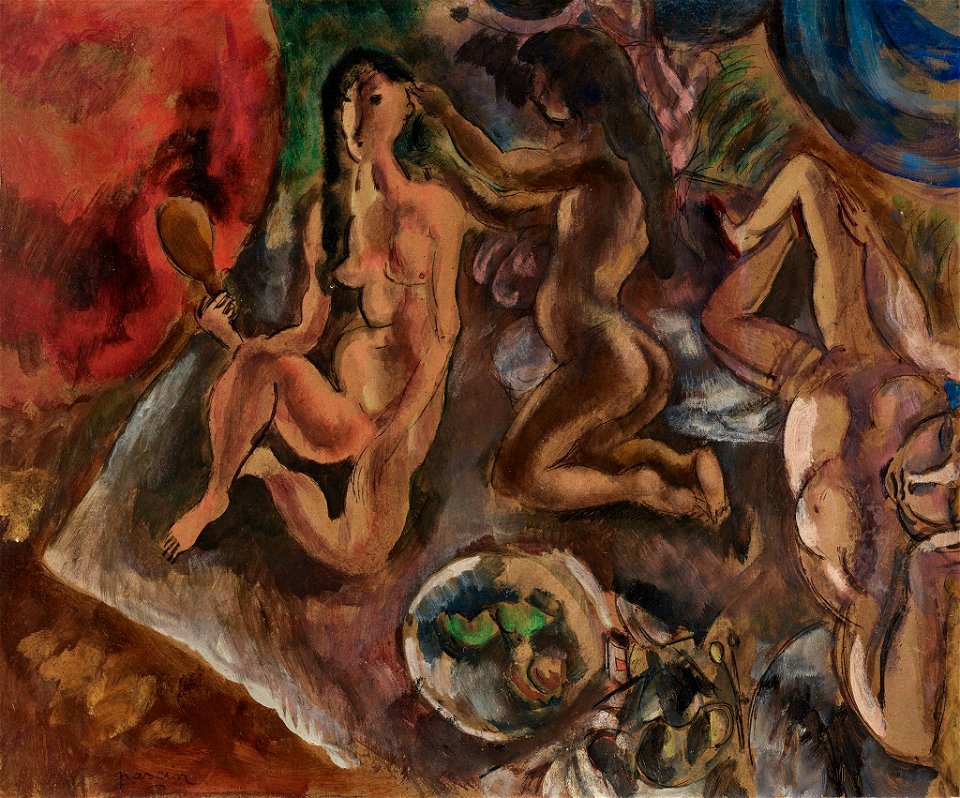 Jules pascin la toilette aux tropiques125533)